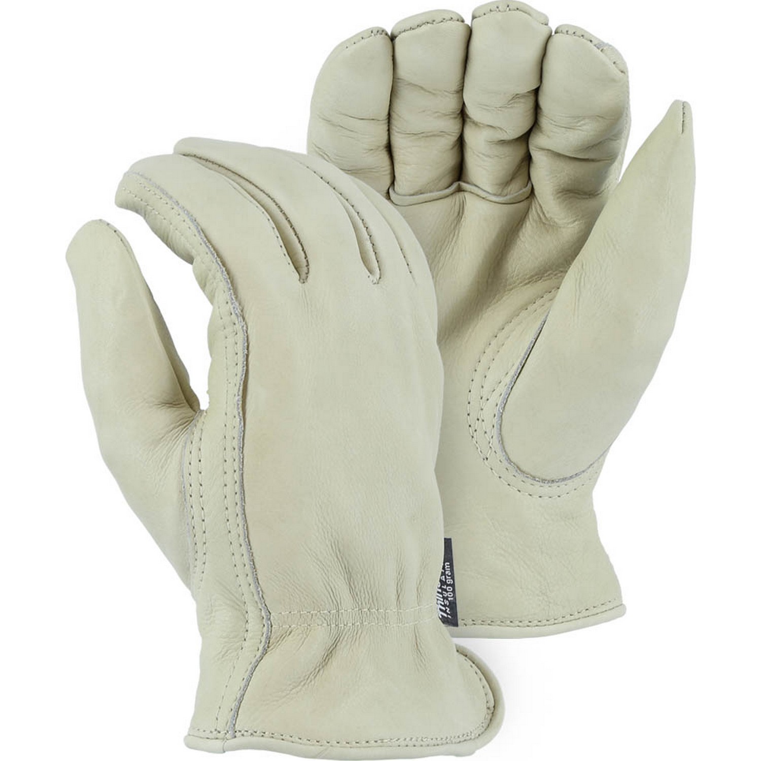 Majestic Glove 1511T Winter Lined Cowhide Drives Glove