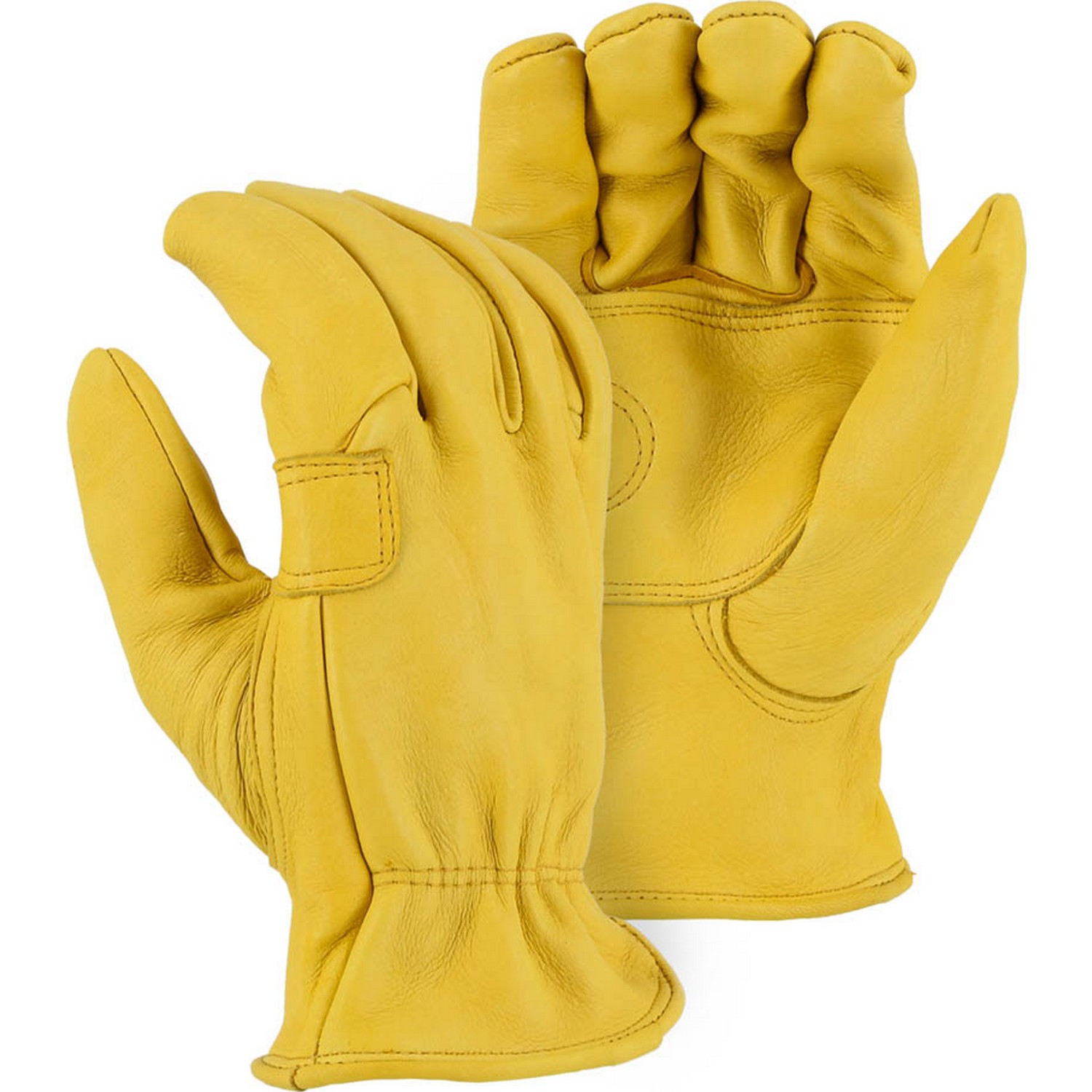 Majestic Glove 1564 Elkskin Drivers Glove with Double Palm