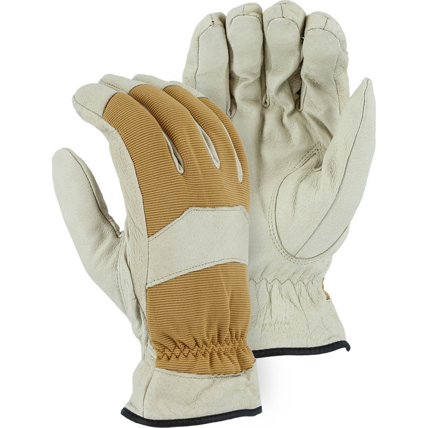 Majestic Glove 1572 Winter Lined Pigskin Drivers Glove