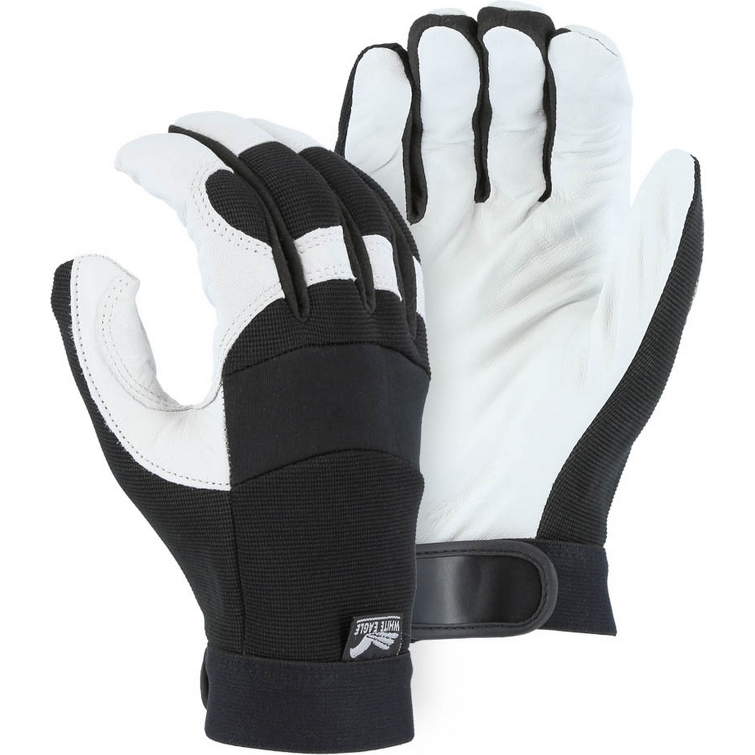 Majestic Glove 2153 Mechanics Glove with Grain Goatskin Palm