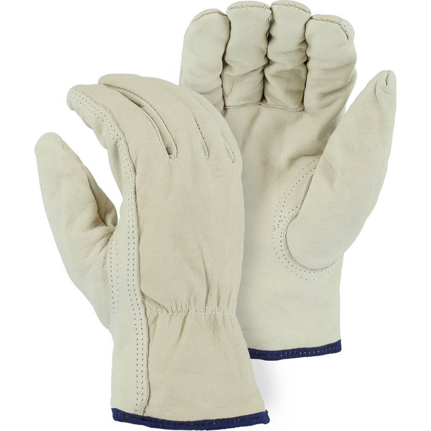Majestic Glove 2511 Winter Lined Cowhide Drivers Glove