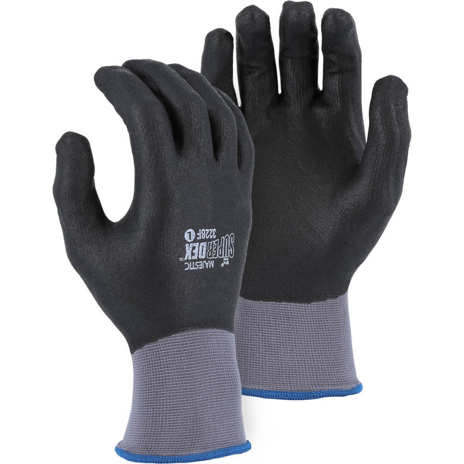 Majestic Glove 3228F Full Dip Micro Foam Nitrile Palm Coated Glove