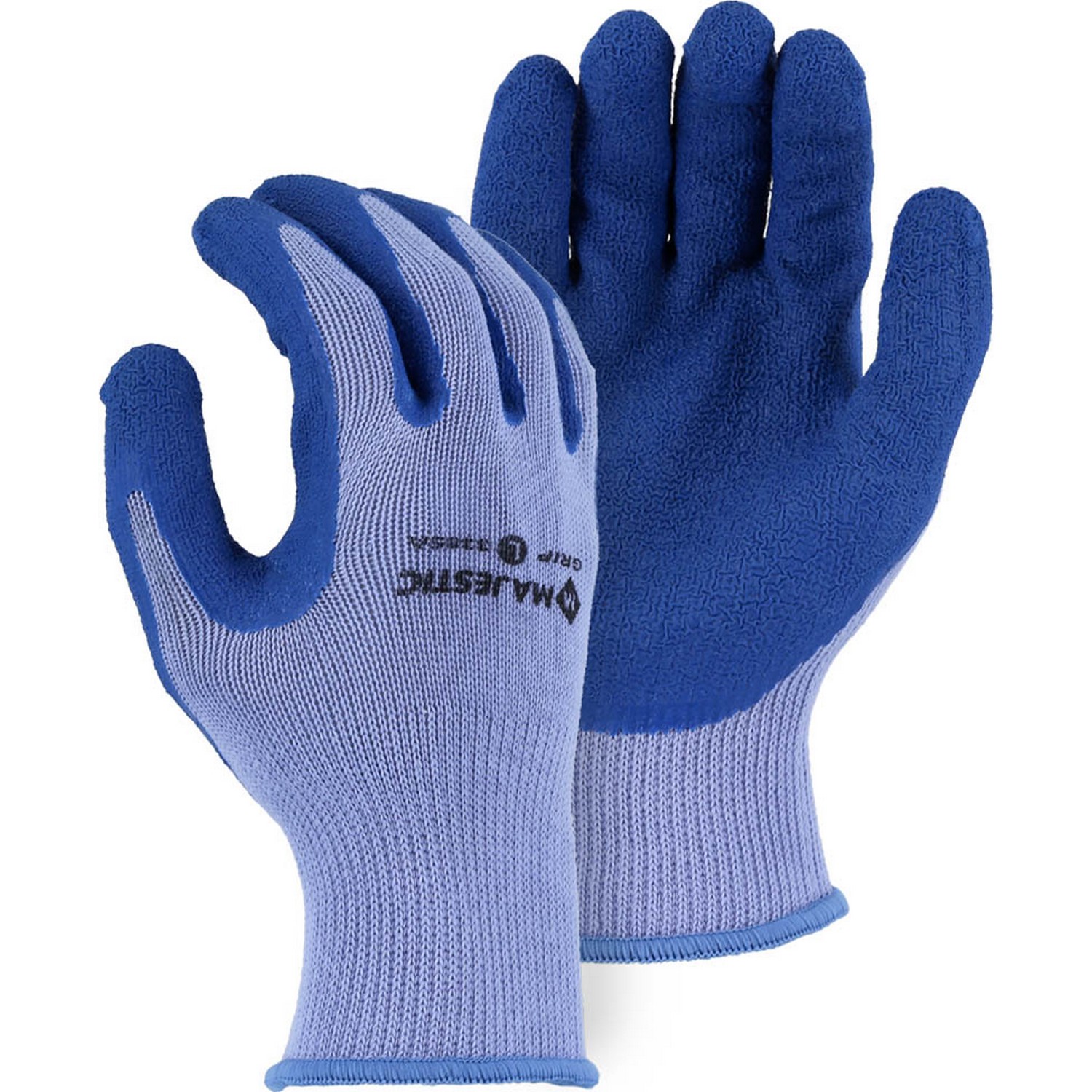 Majestic Glove 3385A M-Safe Grip Glove w Wrinkled Latex Palm
