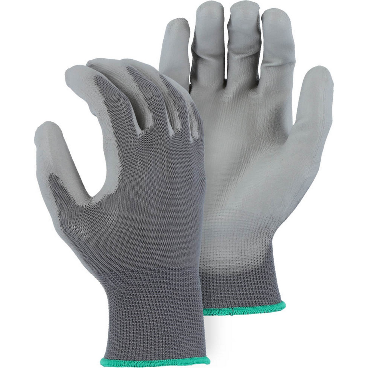 Majestic Glove 3434A Polyurethane Palm Coated on Knit Polyester Liner