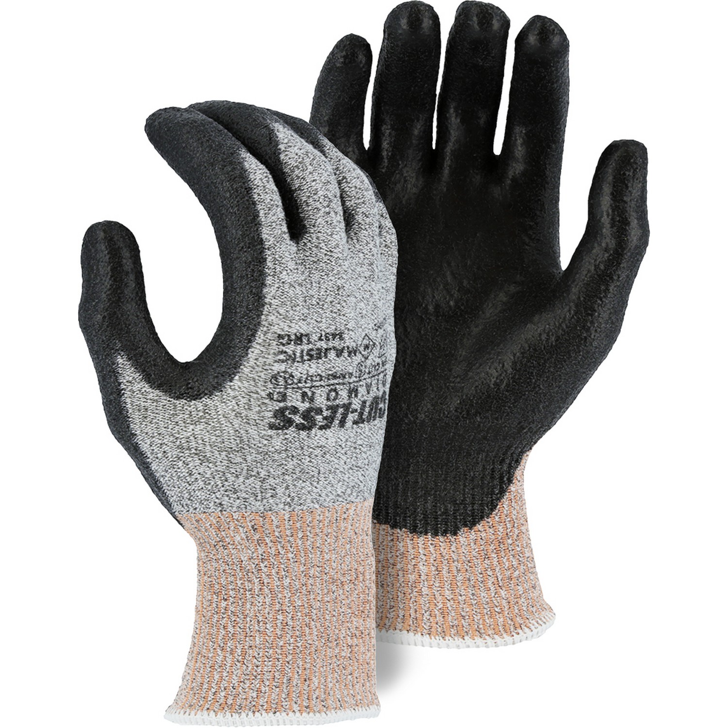 Majestic Glove 3437 Cut-Less Glove with Polyurethane Palm Coating