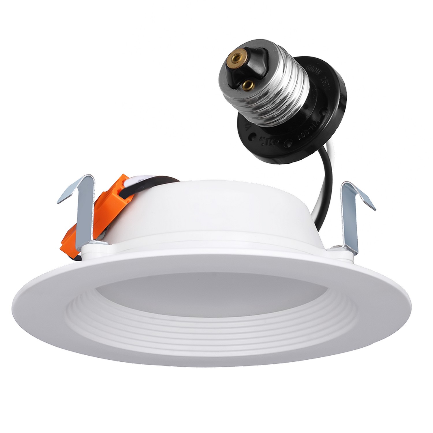 ETI DL-4-625-827-SV-D 4" Recessed Retrofit Downlight, 625 Lumens, 2700K Warmer White, 120V, 80CRI - Triac Dimmable