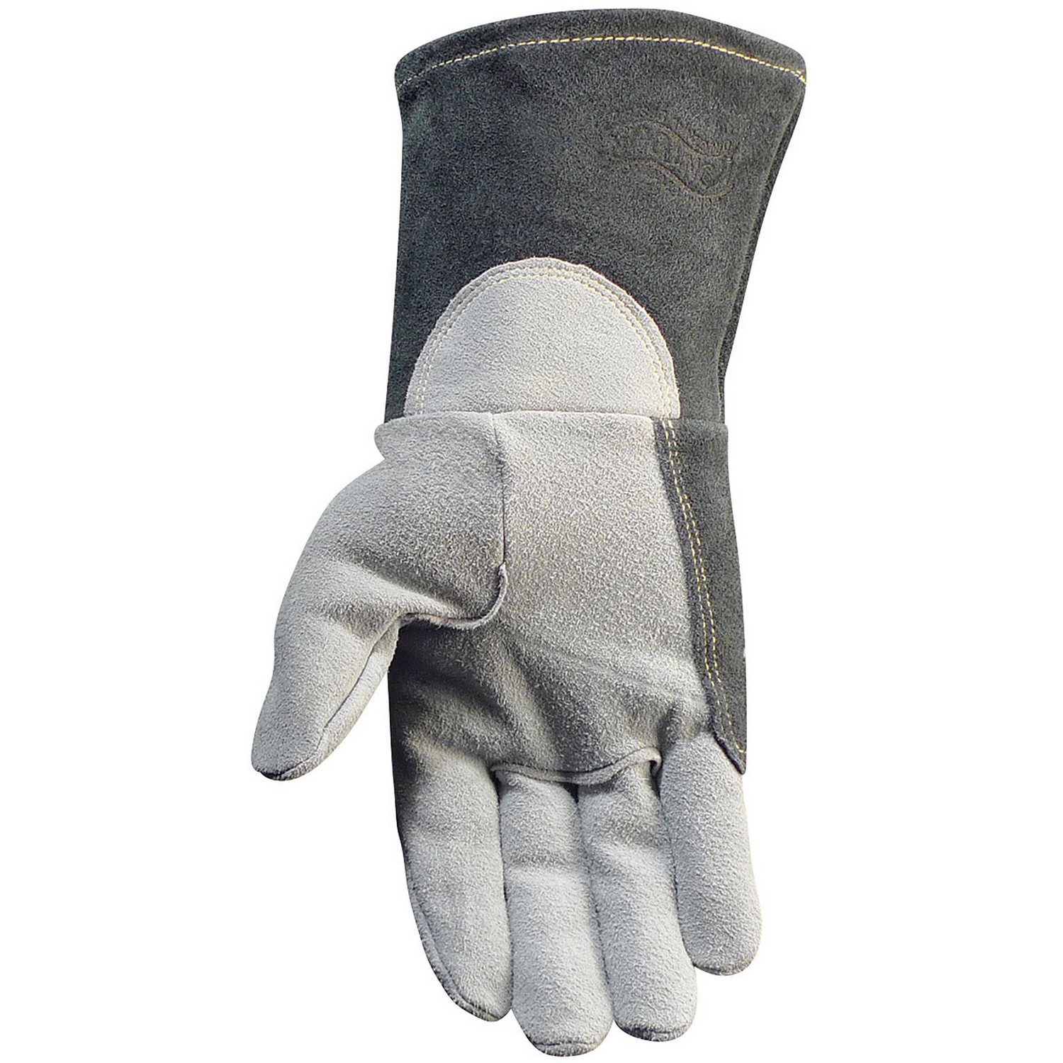 PIP 1864 Caiman Deerskin Unlined Lean-On Patch TIG Welding Gloves