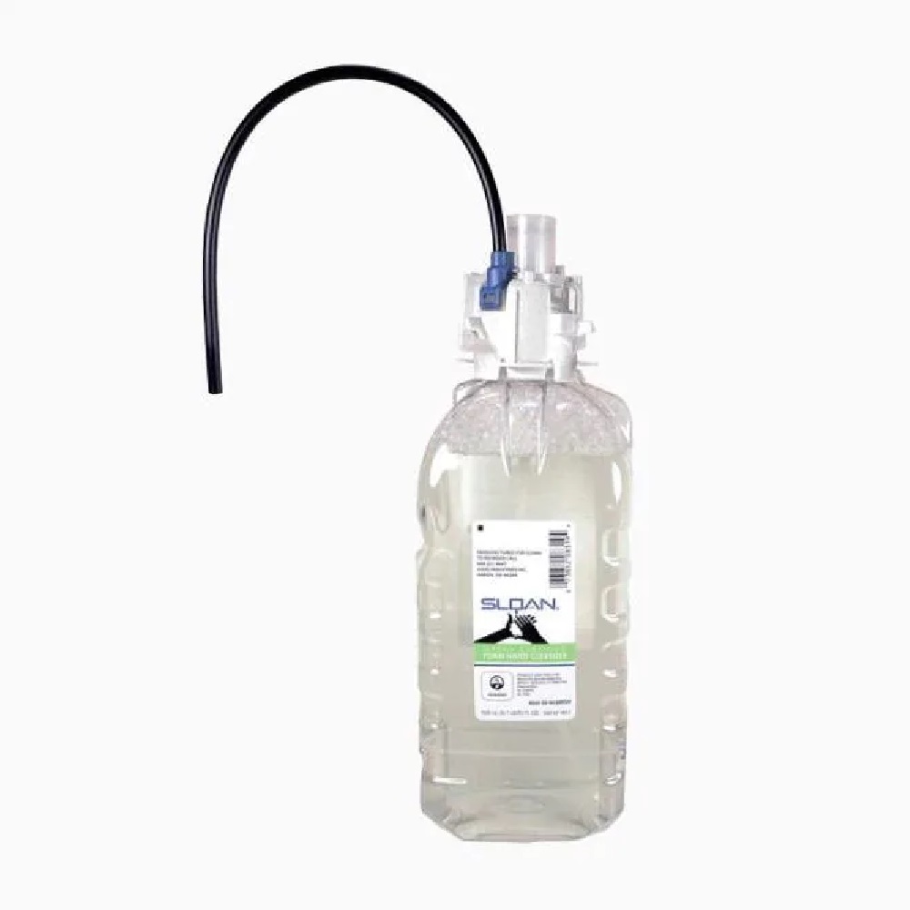 Sloan ESD-321 Green Certified Foam Soap Dispenser Refill, 1500 ml Bottle, Clear, Non Scented, Pack of 2