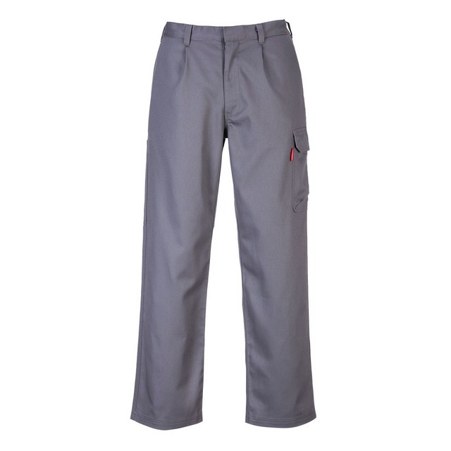 Portwest BZ31 BizWeld Cargo Pants Grey Tall Sizing