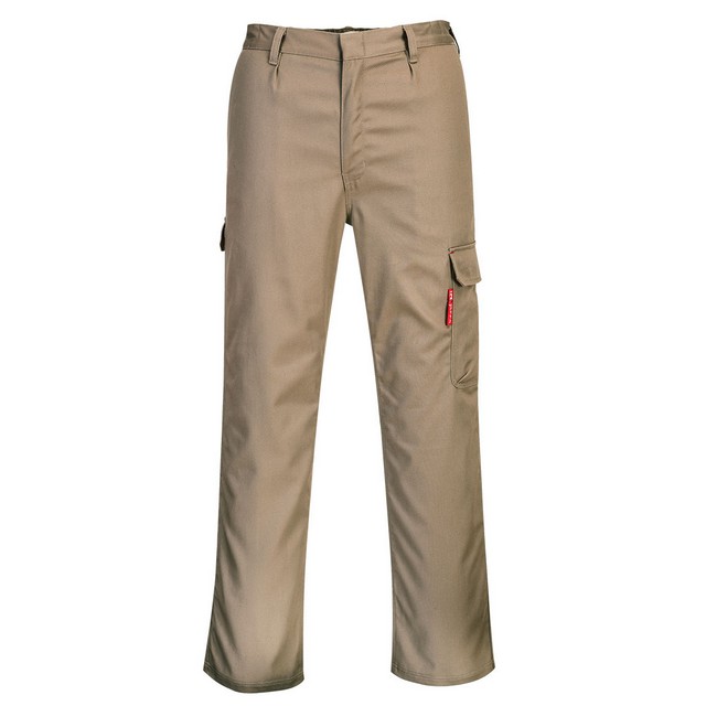 Portwest BZ31 BizWeld Cargo Pants Khaki