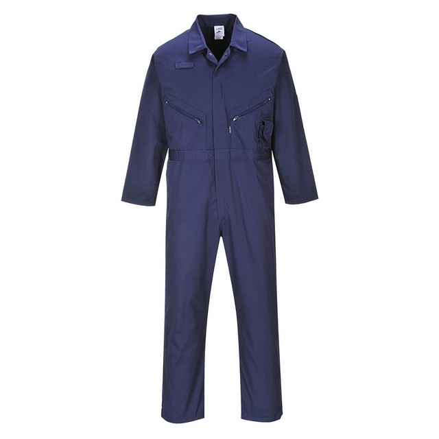 Portwest C813 Zip Boilersuit Navy Tall Sizing