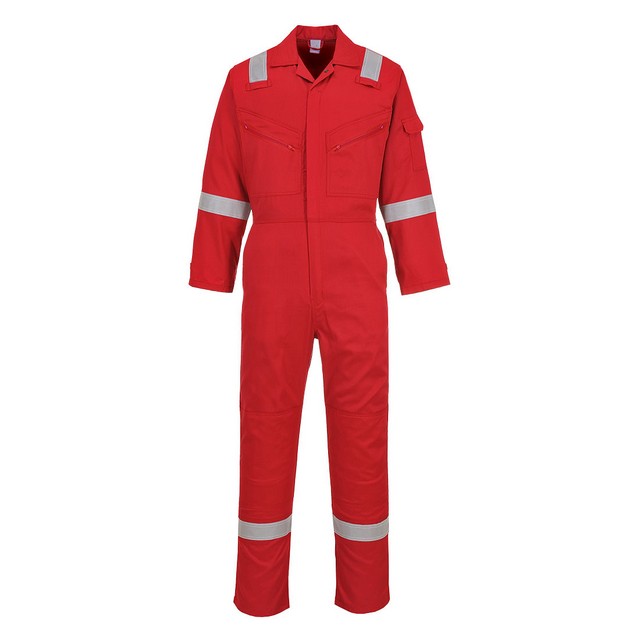 Portwest C814 Iona Cotton Coverall Red