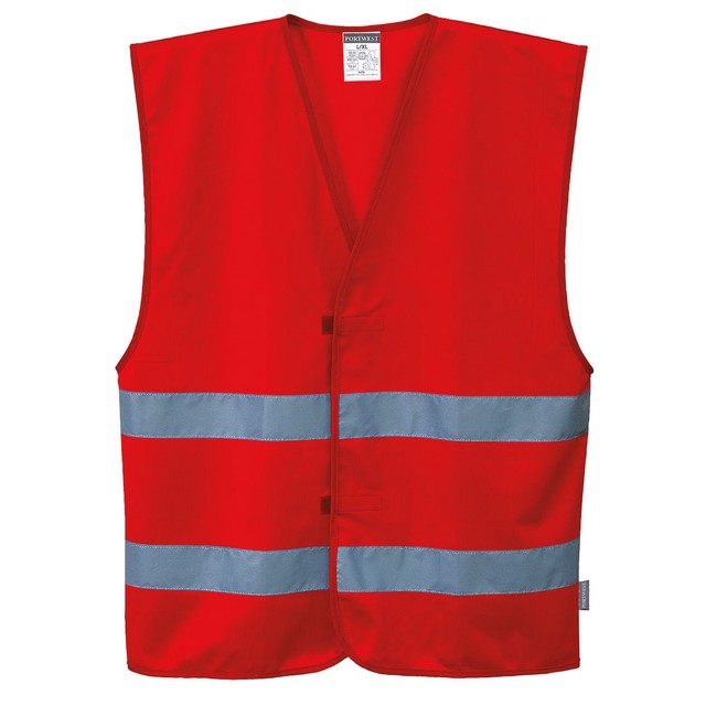 Portwest F474 Iona 2 Band Vest Red