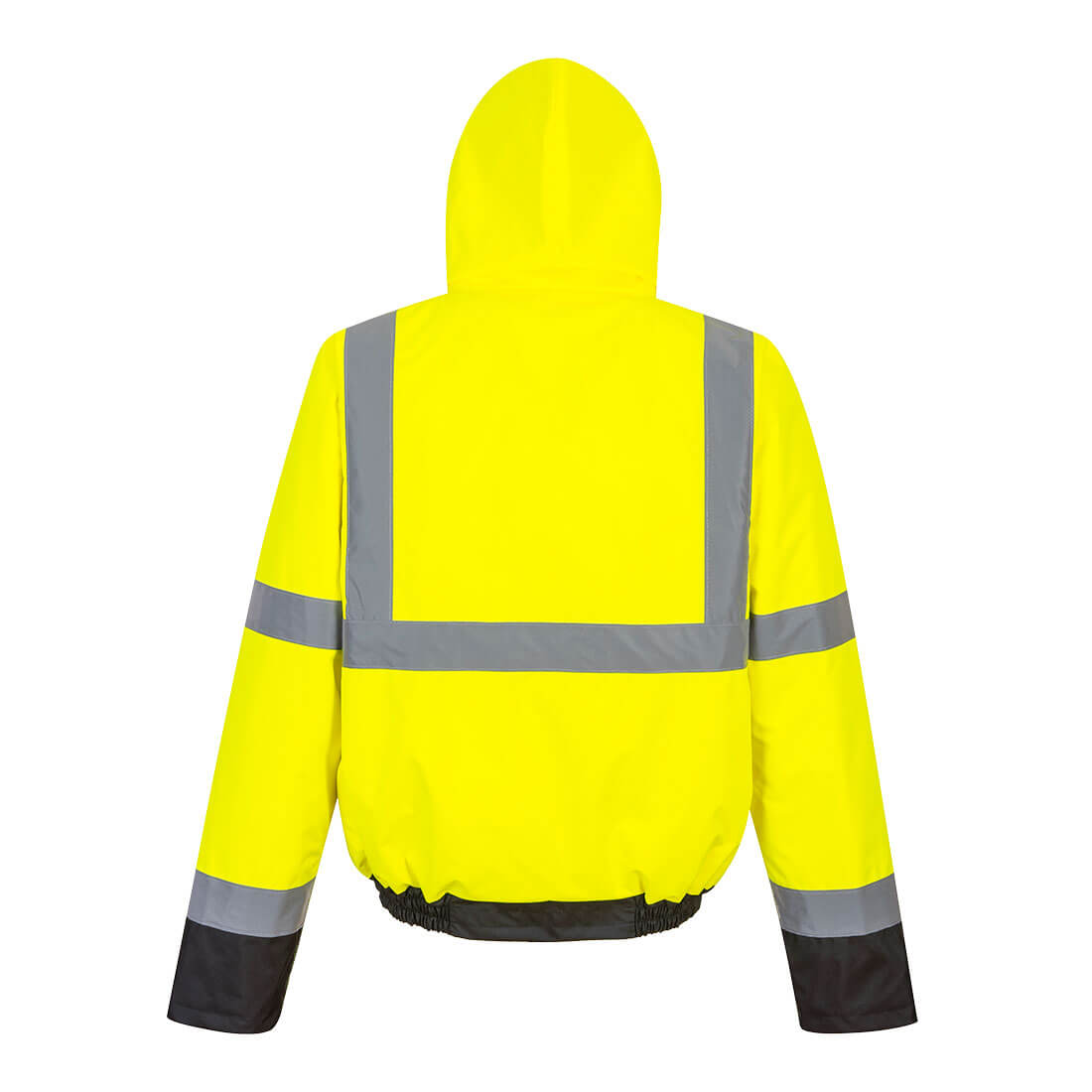Portwest US363 Hi-Vis Two-Tone Bomber Jacket Yellow/Black