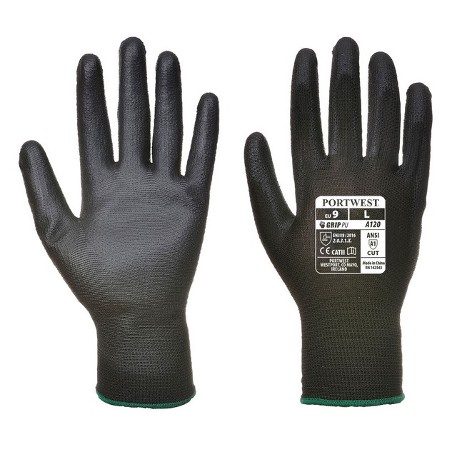 Portwest VA120 Vending PU Palm Glove Grey