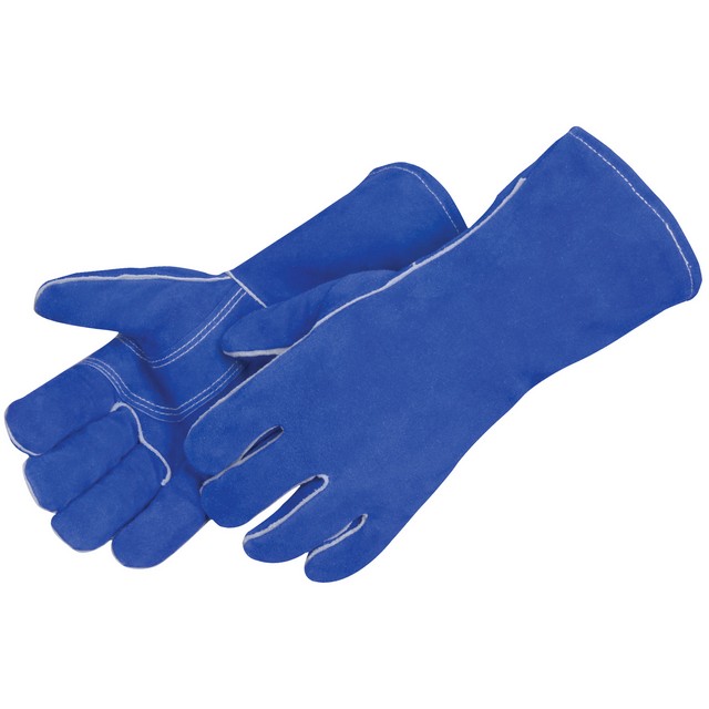 Liberty Glove 7344 Premium Side Split Leather Welding Gloves with Wing Thumb