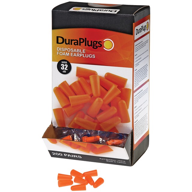 Liberty Safety 14310 DuraPlugs Disposable Polyurethane Foam Uncorded Ear Plugs