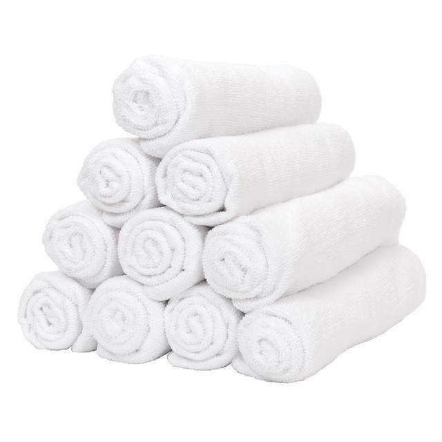 Monarch Brands M915105W Microfiber Hand Towels 16x27 White