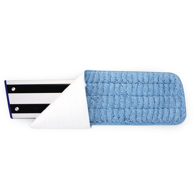 Monarch Brands M800013B Scrubbing Wet Flat Mops 13" Blue