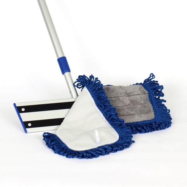 Monarch Brands M840048 Fringed Dust Mops 48" Blue/Grey