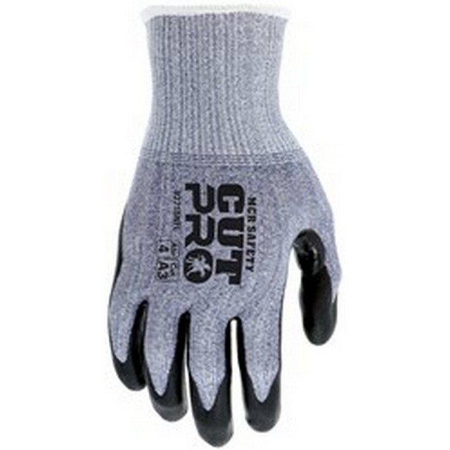 MCR Safety 92715NF Cut Pro 15 Gauge ANSI A3 Cut Resistant Nitrile Foam Coated Gloves