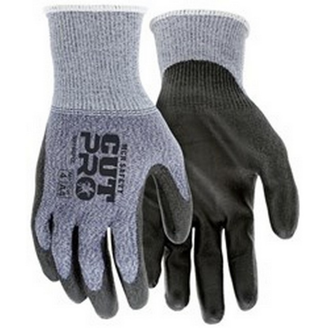 MCR Safety 92745PU Cut Pro 15 Gauge ANSI A4 Cut Resistant Polyurethane Coated Gloves