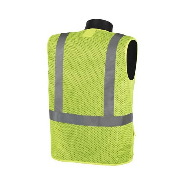 Liberty Safety C16002QGB Class 2 Safety Vest, Lime Green