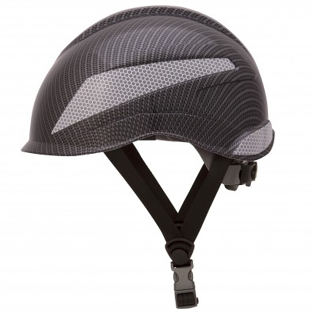 Pyramex Safety HP76117 Ridgeline XR7 Hard Hat, Black Graphite