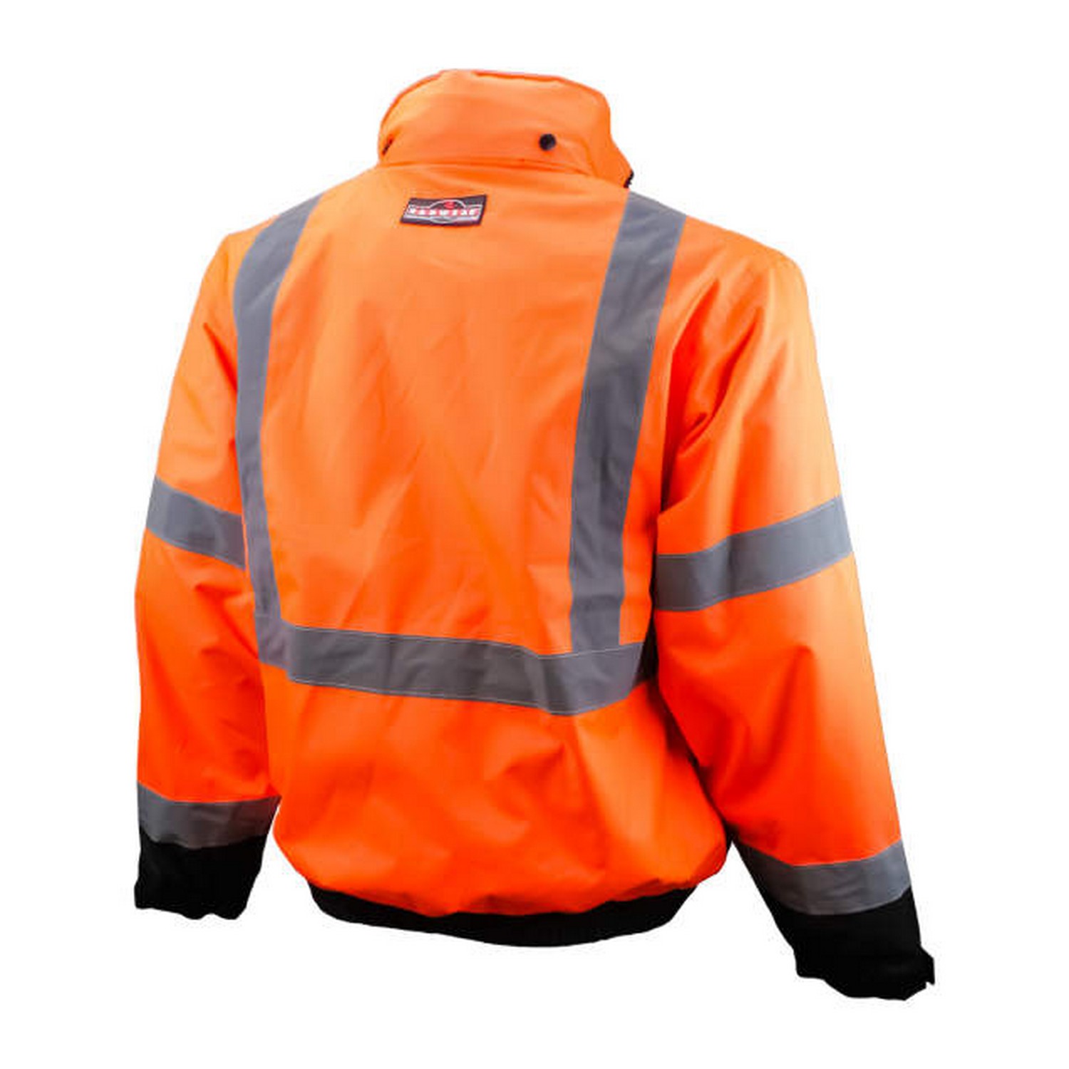 Radians SJ210B-3ZOS Three-in-One Deluxe High Visibility Bomber Jacket Hi-Viz Orange
