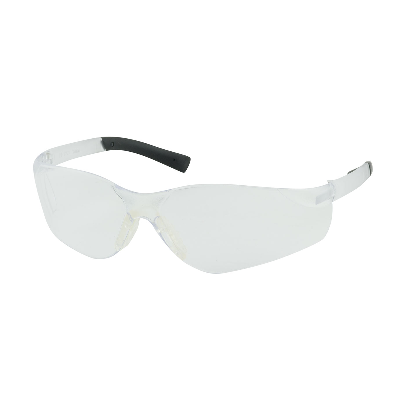 PIP 250-08-0020 Zenon Z14SN Rimless Safety Glasses with Clear Temple, Clear Lens and Anti-Scratch / Anti-Fog Coating