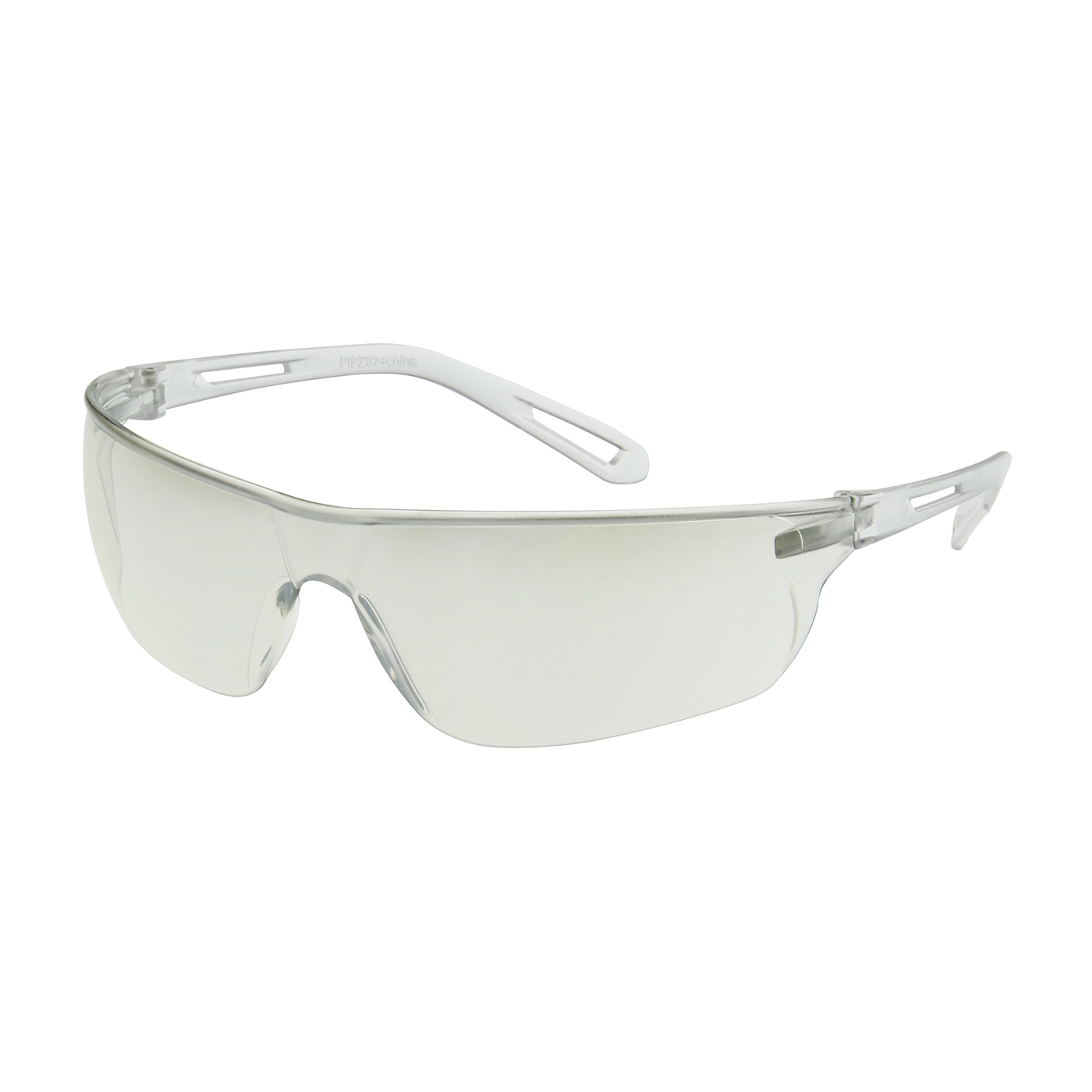 PIP 250-09-0002 Zenon Z-Lyte Rimless Safety Glasses with Clear Temple, I/O Lens and Anti-Scratch Coating