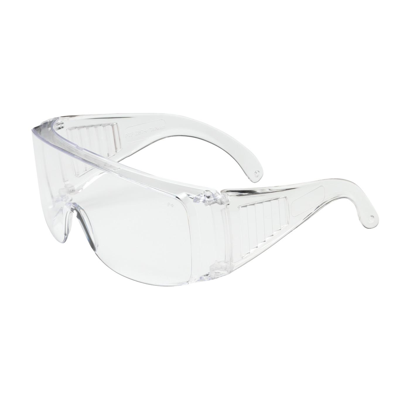 PIP 250-99-0900 The Scout OTG Rimless Safety Glasses with Clear Temple, Clear Lens and Anti-Scratch Coating