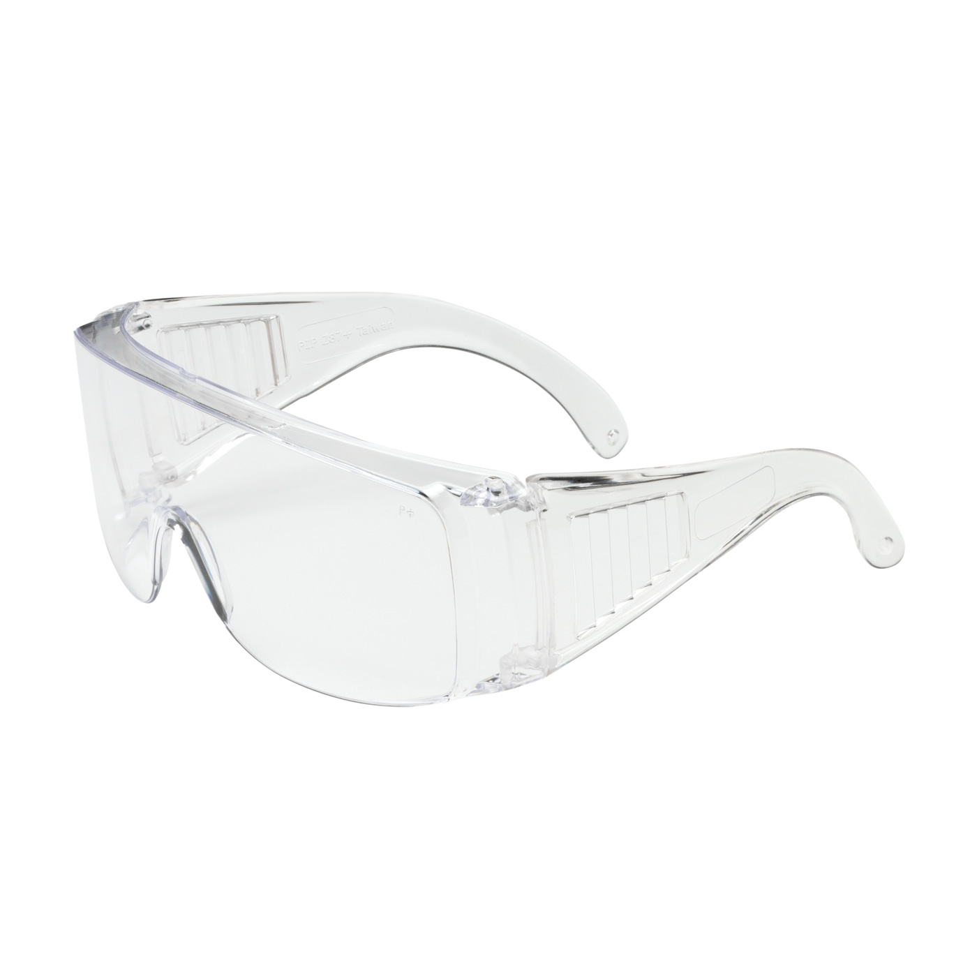 PIP 250-99-0980DP The Scout OTG Rimless Safety Glasses with Clear Temple and Clear Lens - Dispenser Box