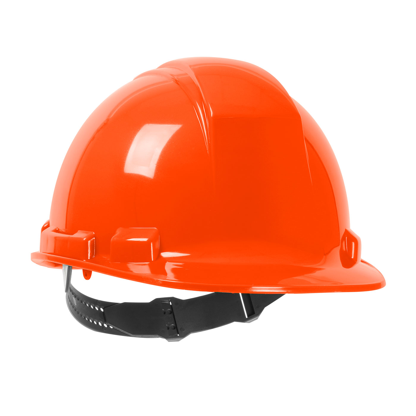 PIP 280-HP241-03 Whistler Cap Style Hard Hat with HDPE Shell, 4-Point Textile Suspension and Pin-Lock Adjustment