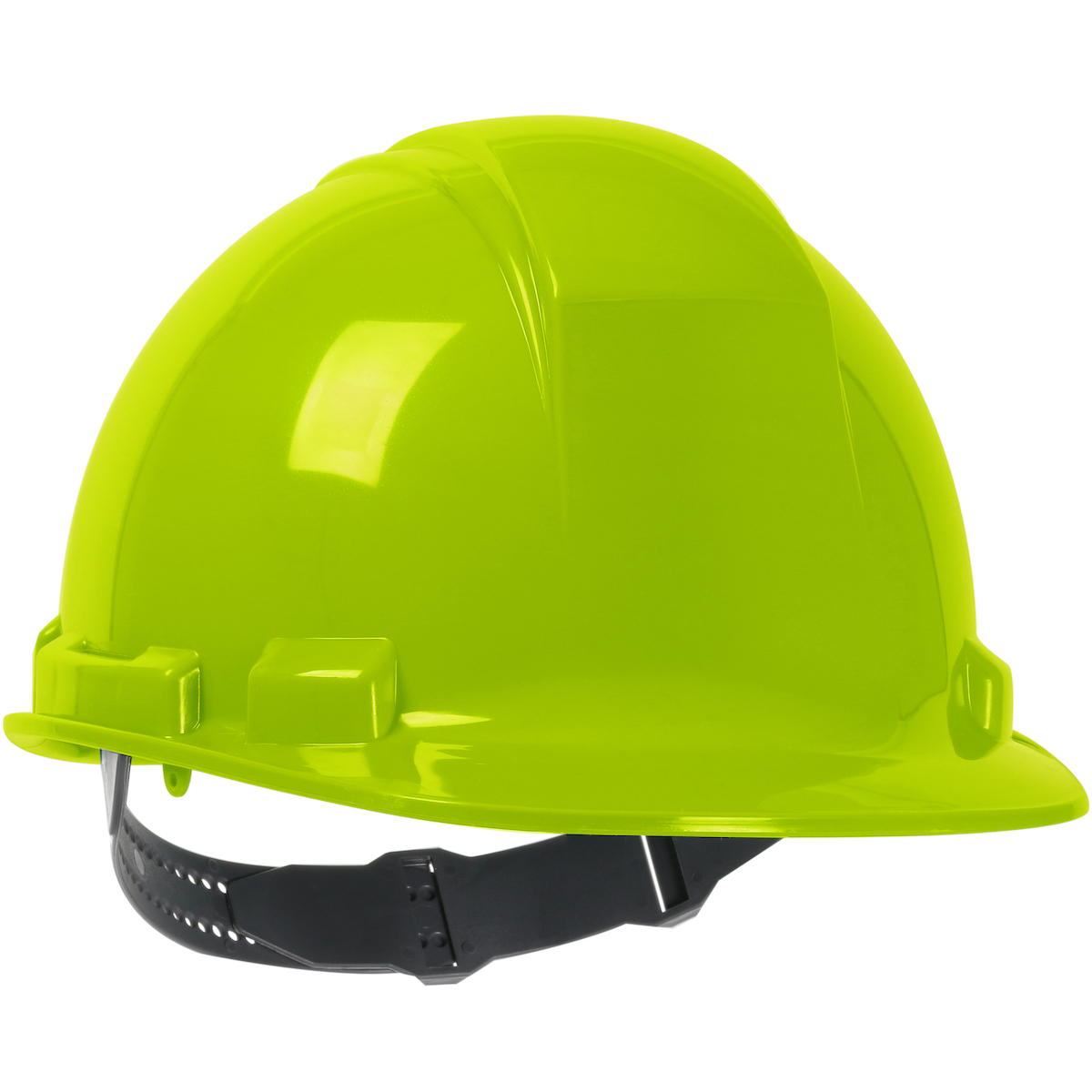 PIP 280-HP241-44 Whistler Cap Style Hard Hat with HDPE Shell, 4-Point Textile Suspension and Pin-Lock Adjustment