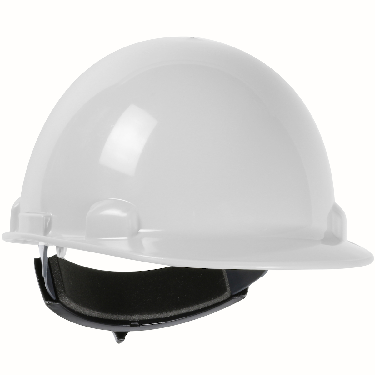 PIP 280-HP341R-01 Dynamic Dom Cap Style Smooth Dome Hard Hat with HDPE Shell, 4-Point Textile Suspension and Wheel-Ratchet Adjustment