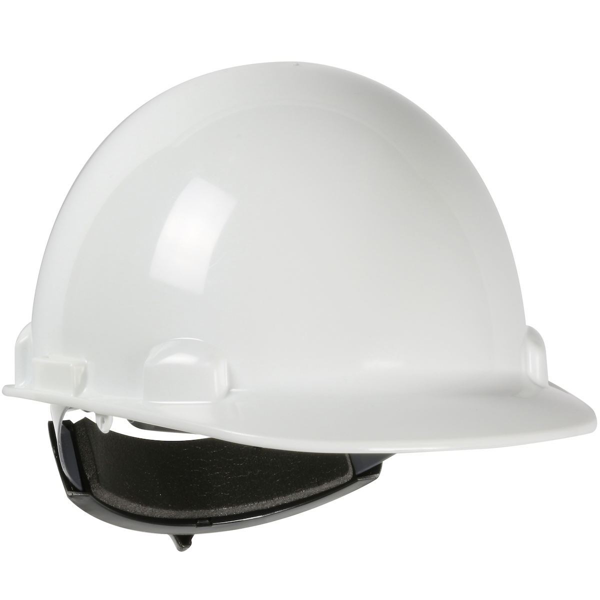 PIP 280-HP341SR-01 Dynamic Dom Cap Style Smooth Dome Hard Hat with HDPE Shell, 4-Point Textile Suspension and Swing Wheel-Ratchet Adjustment