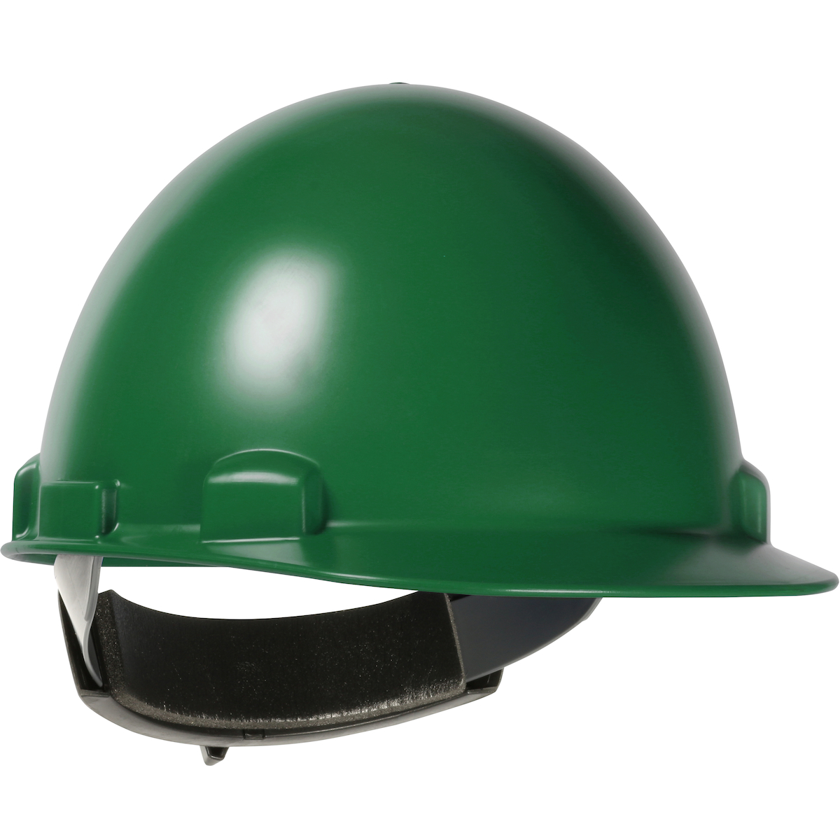 PIP 280-HP841R-04 Stromboli Cap Style Smooth Dome Hard Hat with ABS/Polycarbonate Shell, 4-Point Textile Suspension and Wheel-Ratchet Adjustment