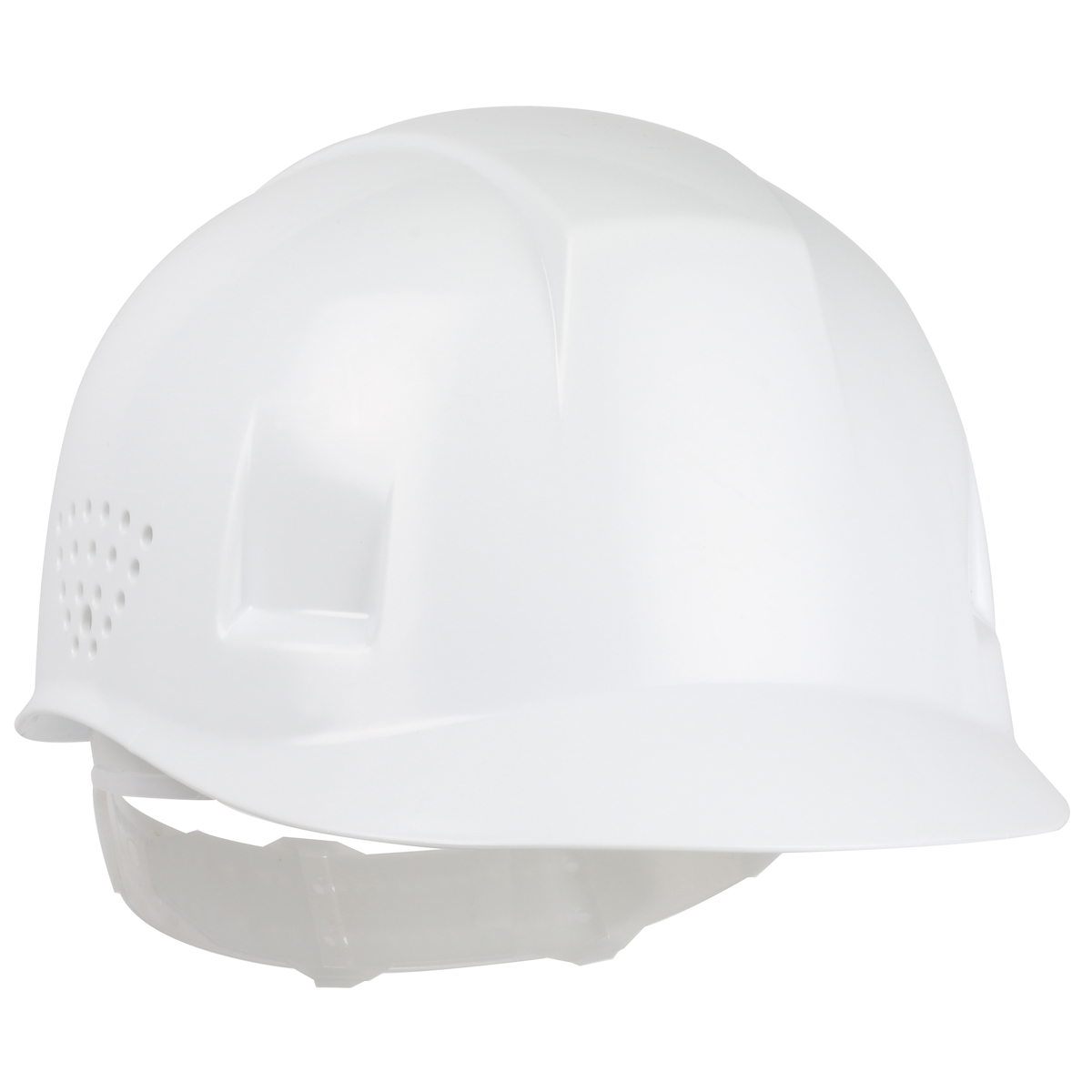 PIP 280-HP940-01 Bump Cap,Ventilated,4-Pt Pin-Lock Suspension, White