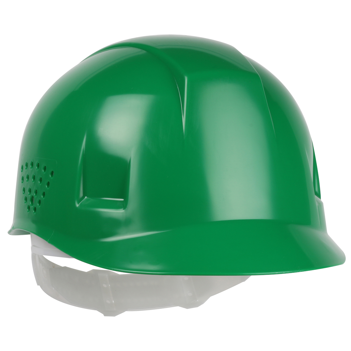 PIP 280-HP940-04 Bump Cap,Ventilated,4-Pt Pin-Lock Suspension, Dark Green