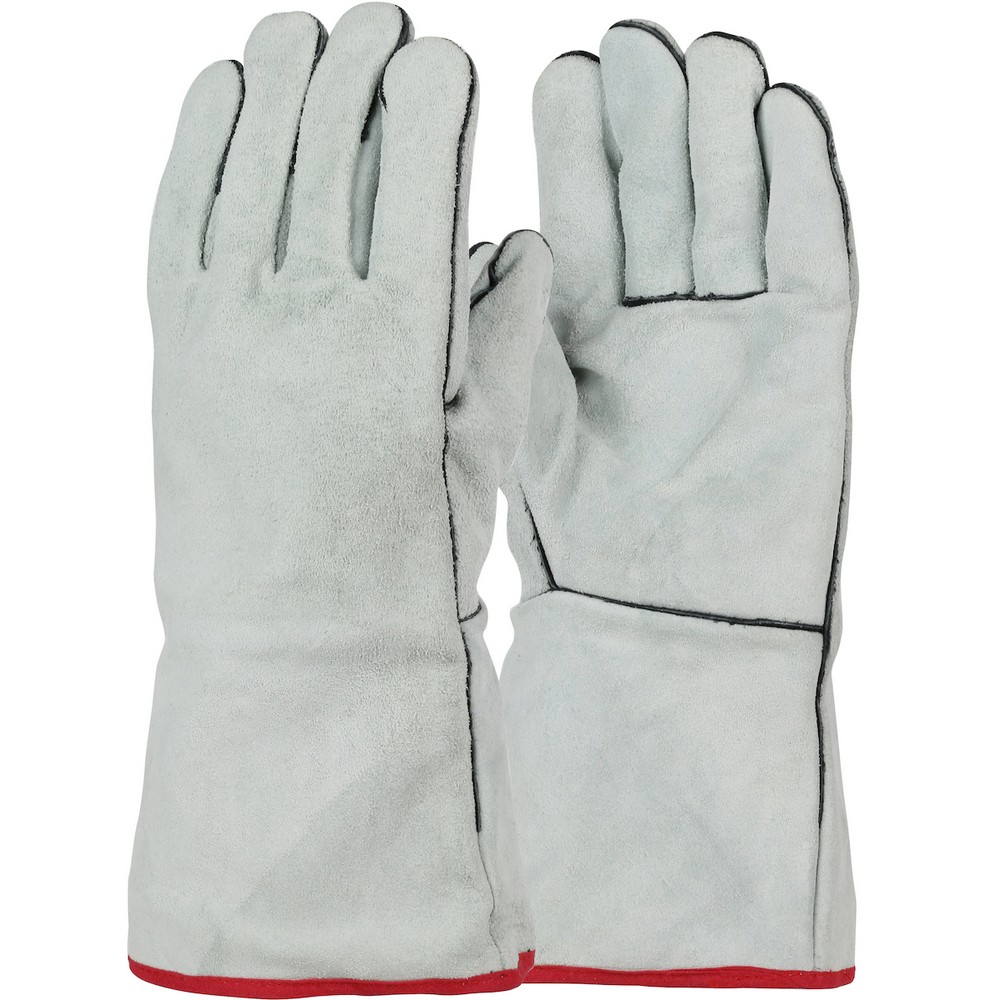 PIP 930LHO Ironcat Split Cowhide Leather Welder's Glove with Cotton Liner - Left Hand Only