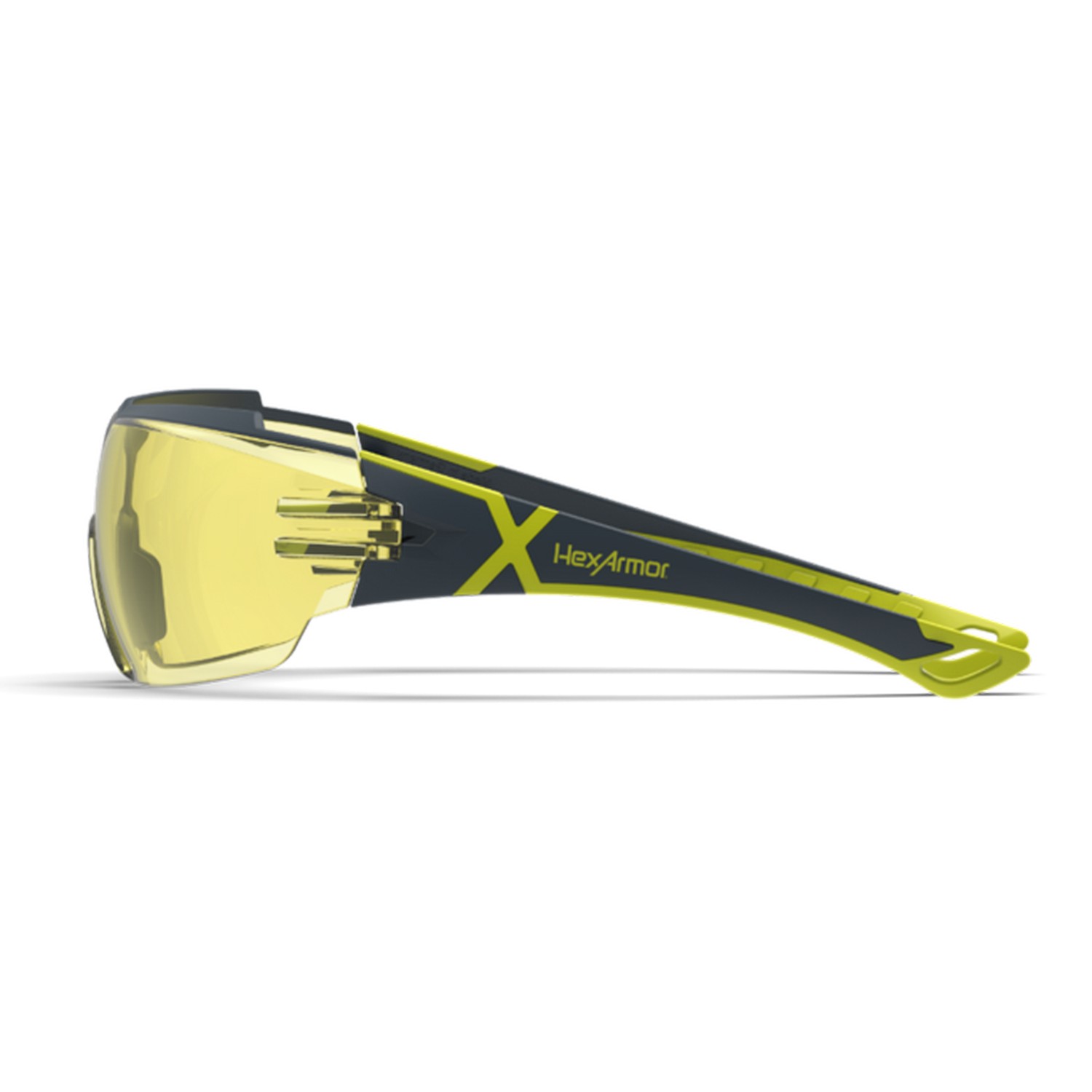 HexArmor 11-13002-02 MX300 Amber TruShield Anti-Fog Safety Glasses