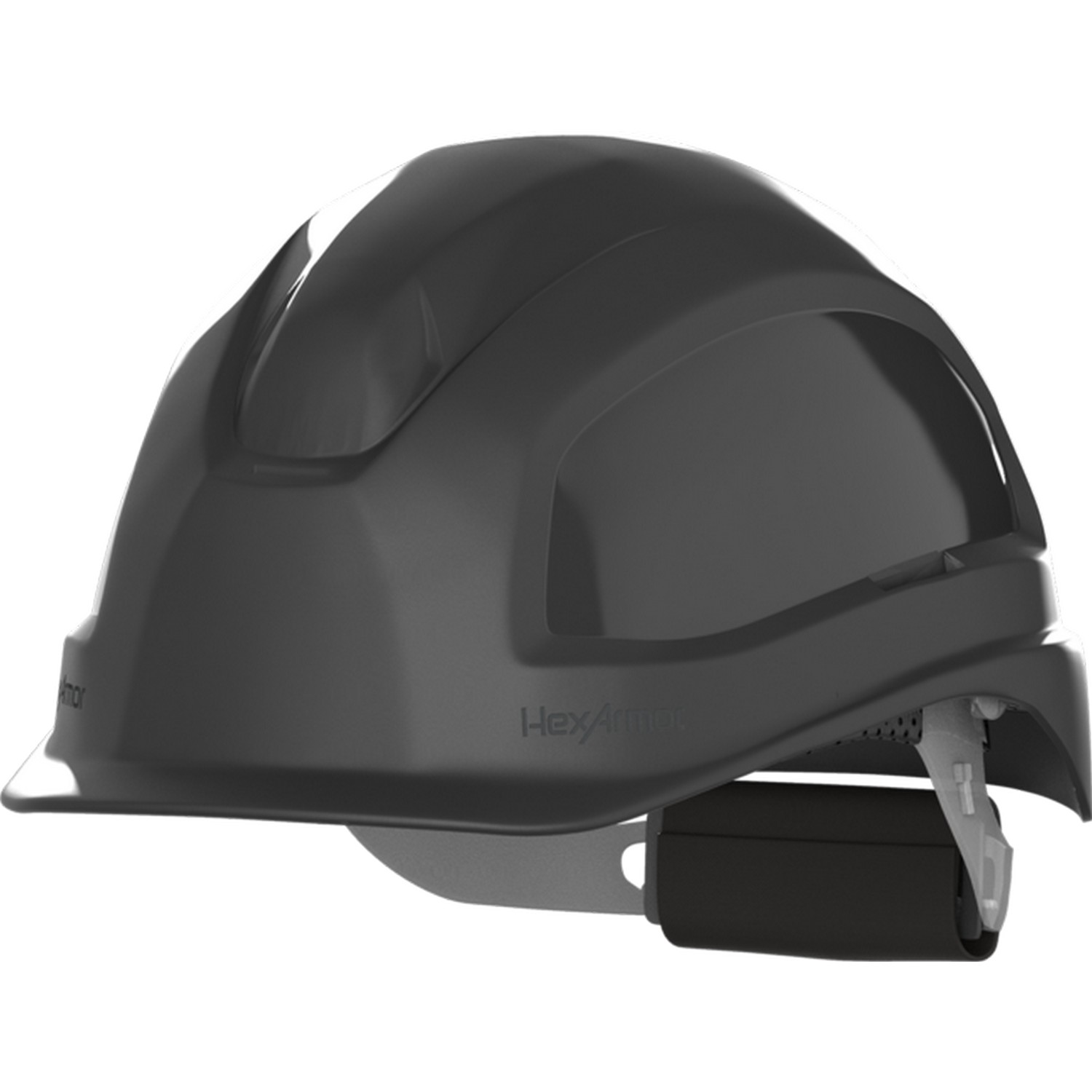 HexArmor 16-13007 Ceros XP250E Hard Hat, Black