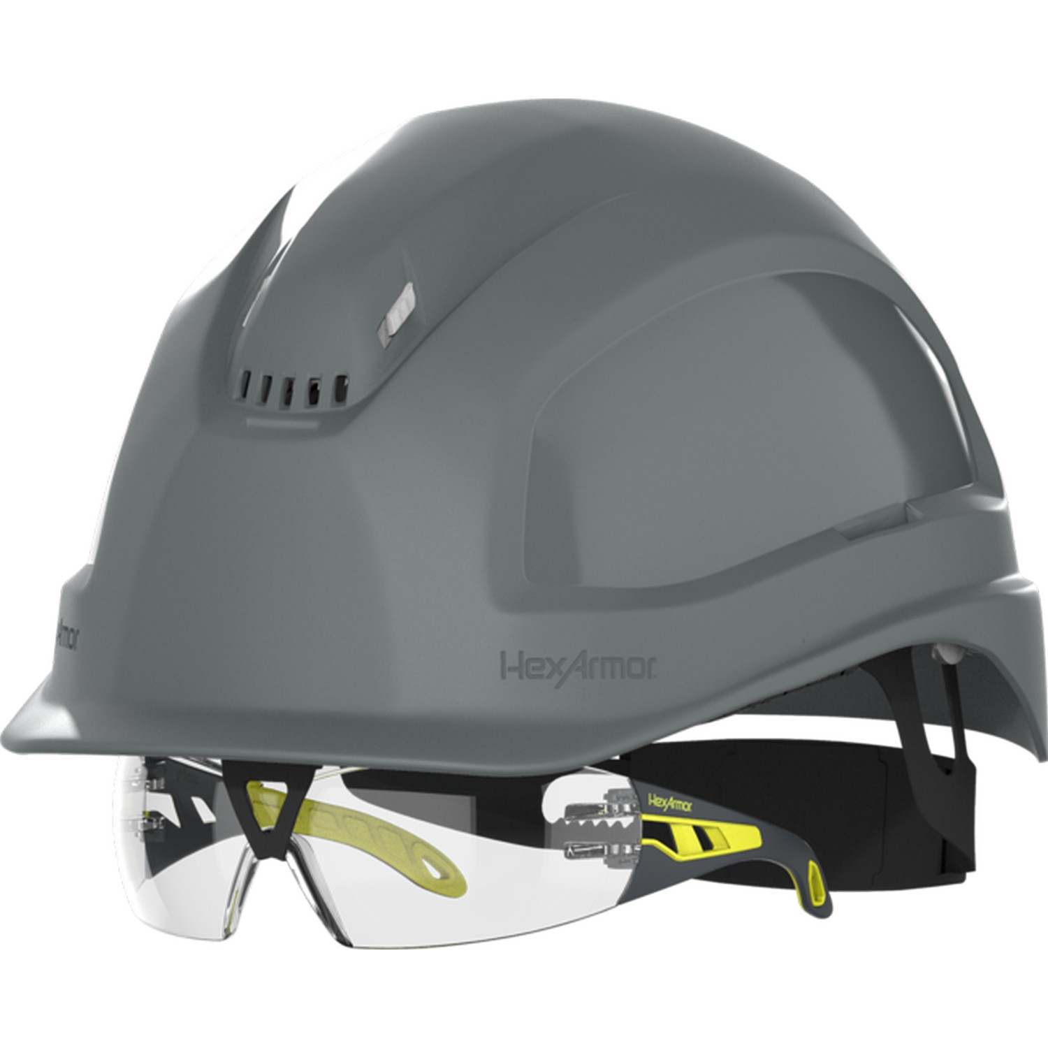 HexArmor 16-18006 Ceros XP250IES Hard Hat, White