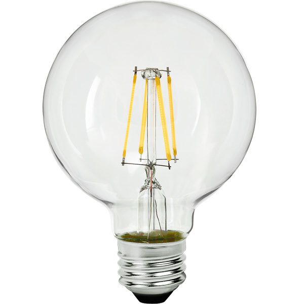 Green Creative 36070 Natural Light - 350 Lumens - 4 Watt - 2700 Kelvin - 3 in. Dia. - LED G25 Globe