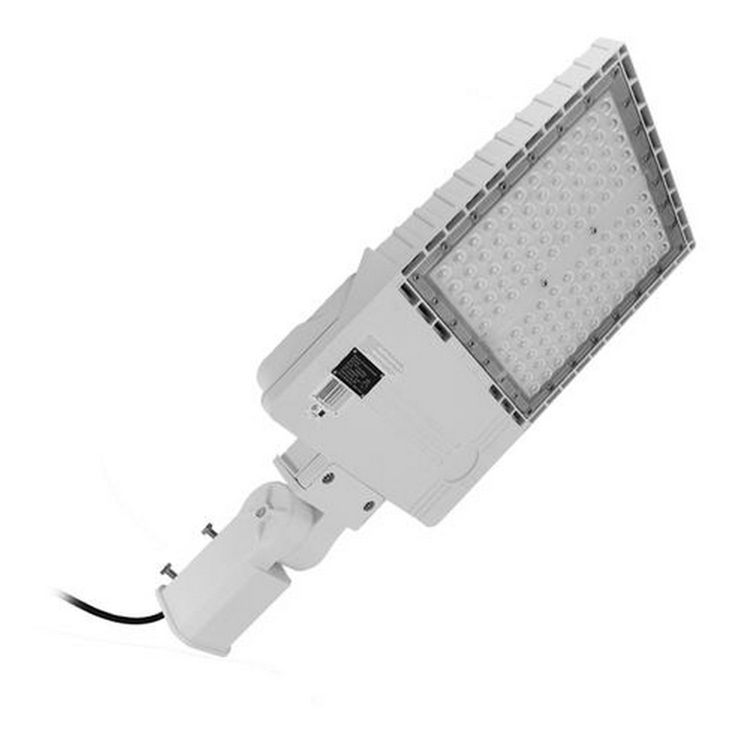 Beyond LED Technology 151344-1 LED Area Light 320 Watt 42945 Lumens 5000K Slip Fitter Mount White Housing UL & DLC Listed 5 Years Warranty LED Parking Lot Light LED Street Light