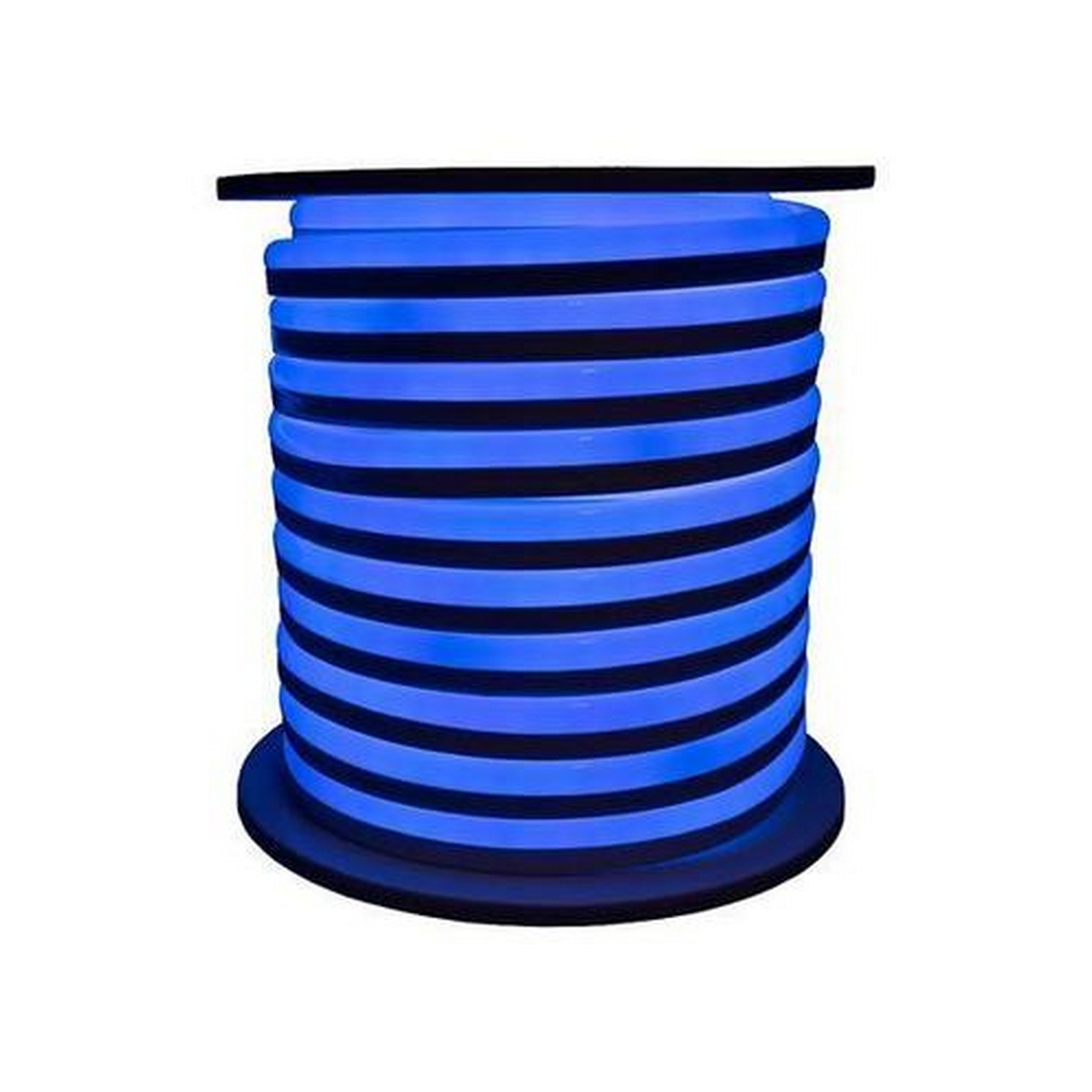 Beyond LED Technology 153707 LED Flexible Neon Rope Light 50Ft 164 Watt Blue Includes Clips, Connectors & AC Powered Kit Ip67 Etl Listed Strip Light Etl Listed 2 Years Warranty