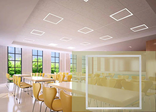 Beyond LED Technology 151399-2 LED Grid Panels 2 X 2 40 Watt 5000 Lumens CCT Adjustable 3000K-4000K-5000K T-Bar Panel Etl Listed Pack Of 4