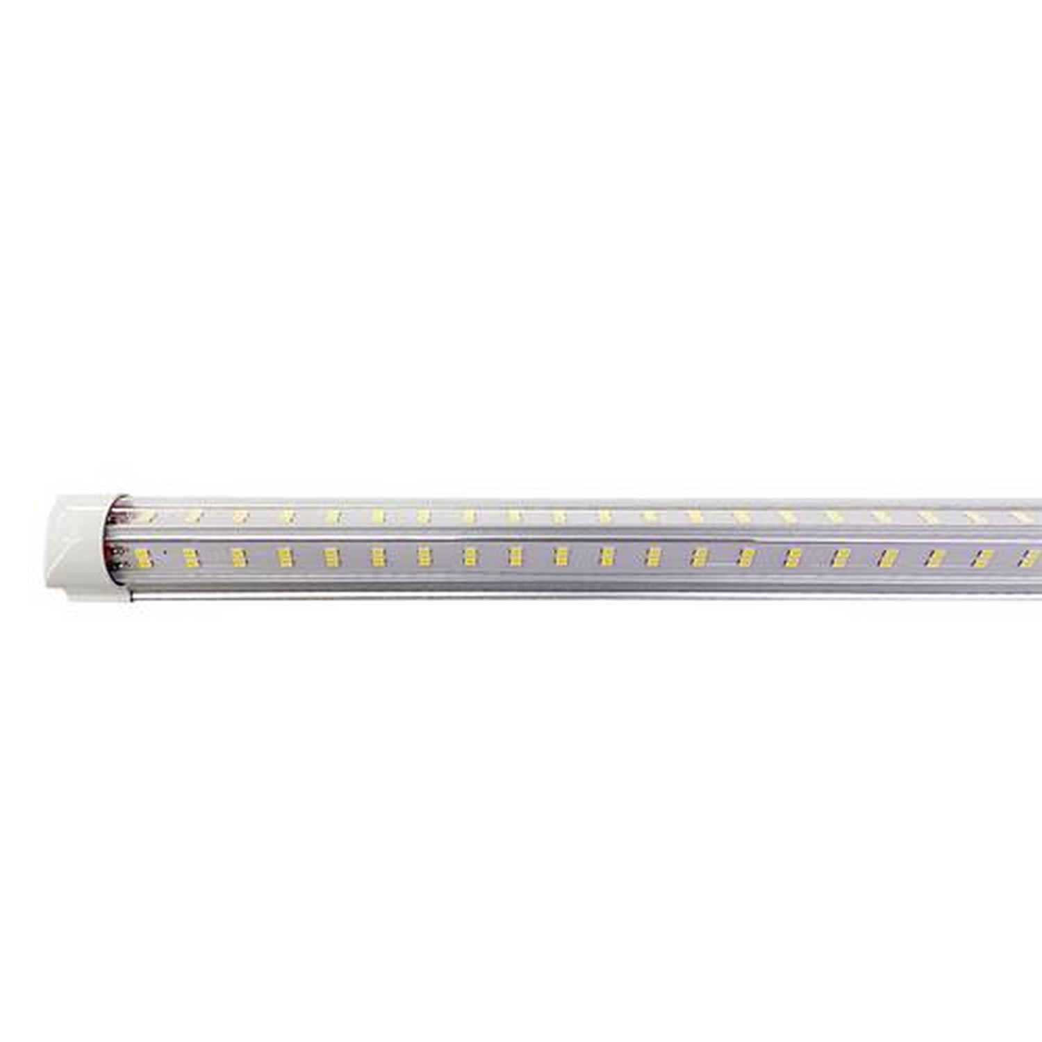 Beyond LED Technology 152574-1 LED Linkable Integrated Tube Light 8Ft 90 Watt 8400 Lumens 5000K Clear Lens W/Hanging Chain