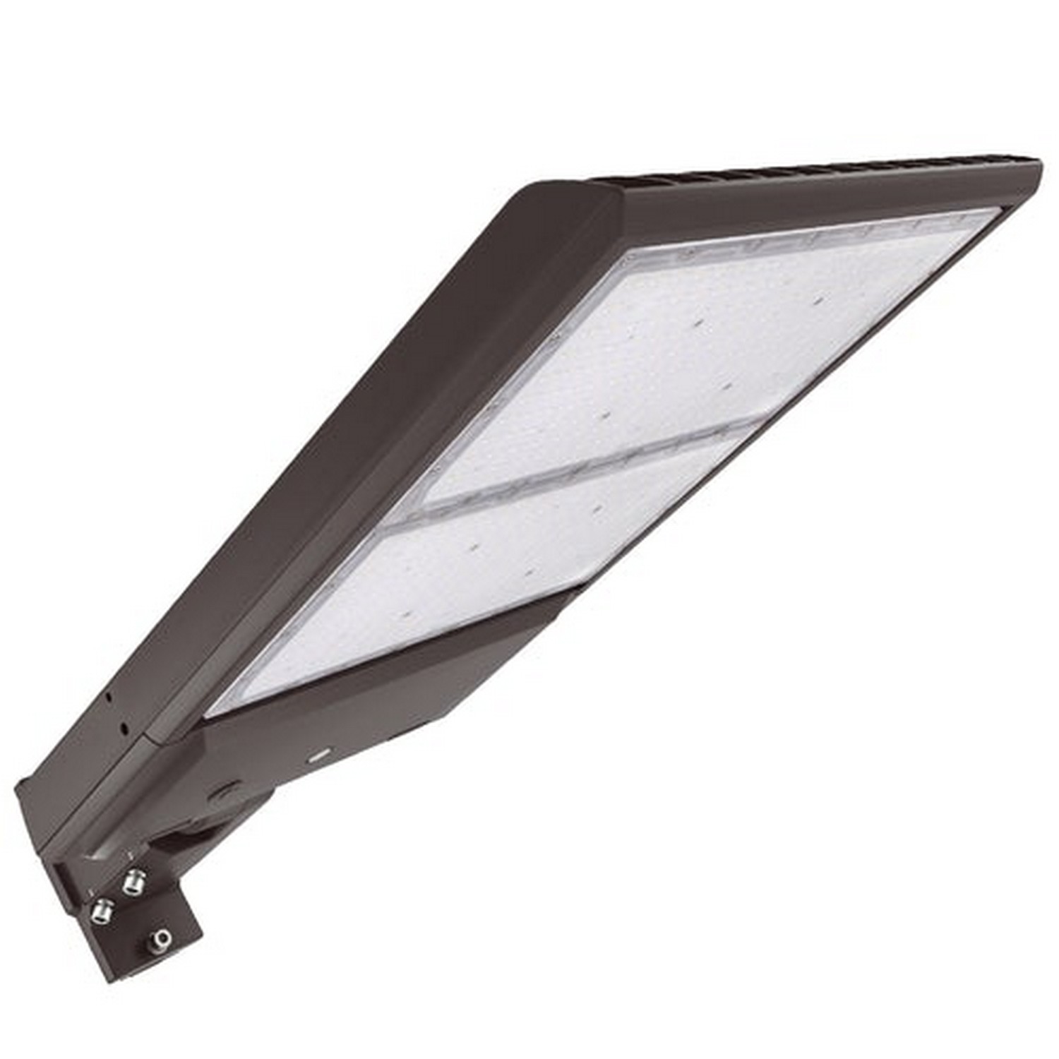Beyond LED Technology 153509-2 LED Area Light 300 Watt 51000 Lumens 5000K Universal Mount 200V - 480V Bronze Housing UL & DLC Listed 4th Gen Zoho Led Parking Lot Light Led Street Light